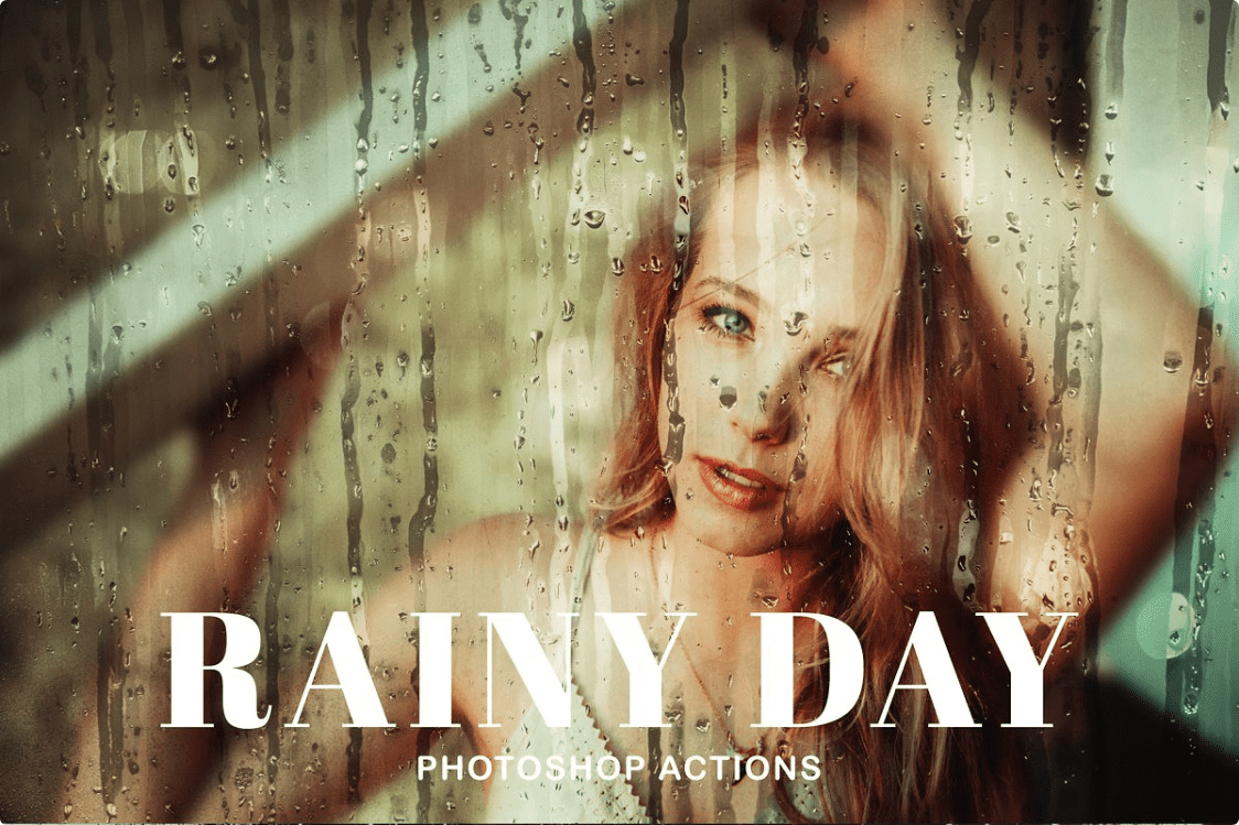 Изображение [creativemarket]  Rainy Day Photoshop Actions в посте 197286