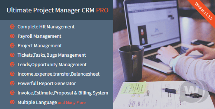Изображение [CodeCanyon] Ultimate Project Manager CRM PRO v1.3.3 NULLED - менеджер проектов в посте 199545