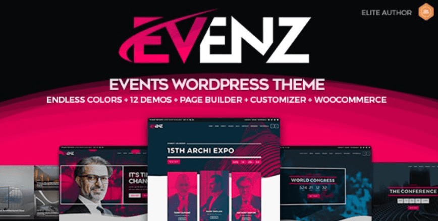 Изображение [Themeforest] Evenz V1.2.8 - Conference and Event WordPress Theme в посте 200960