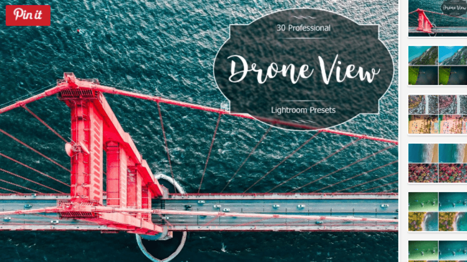 Изображение [creativemarket] Drone View Lr Presets в посте 201981