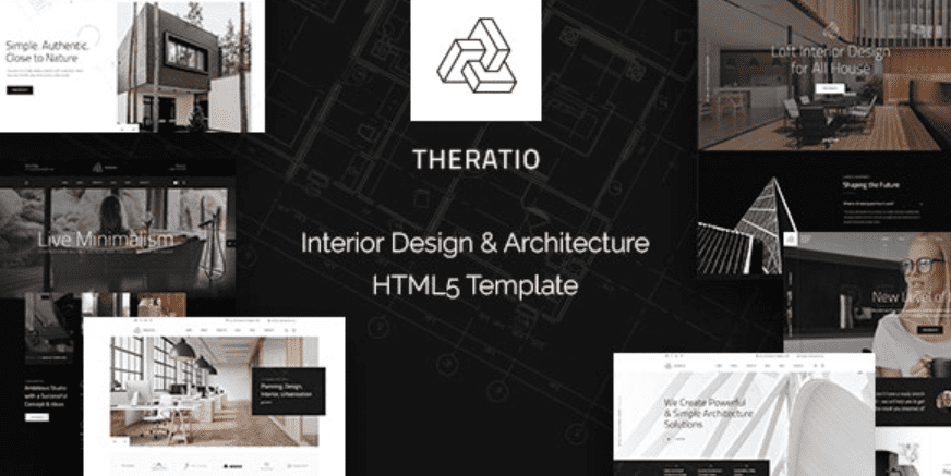 Изображение [Themeforest] Theratio V1.0 - Interior Design & Architecture HTML5 Template в посте 202208