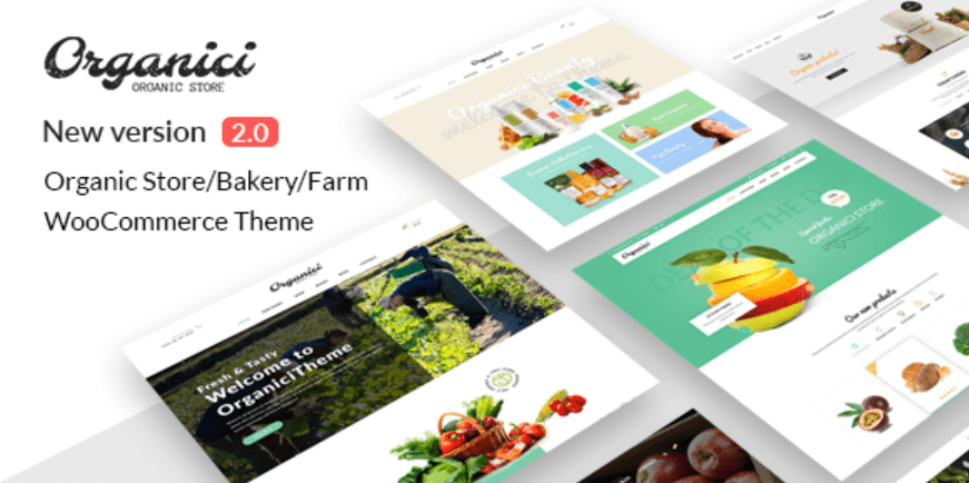 Изображение [Themeforest] Organici V2.1.0 - Organic Store & Bakery WooCommerce Theme в посте 202209