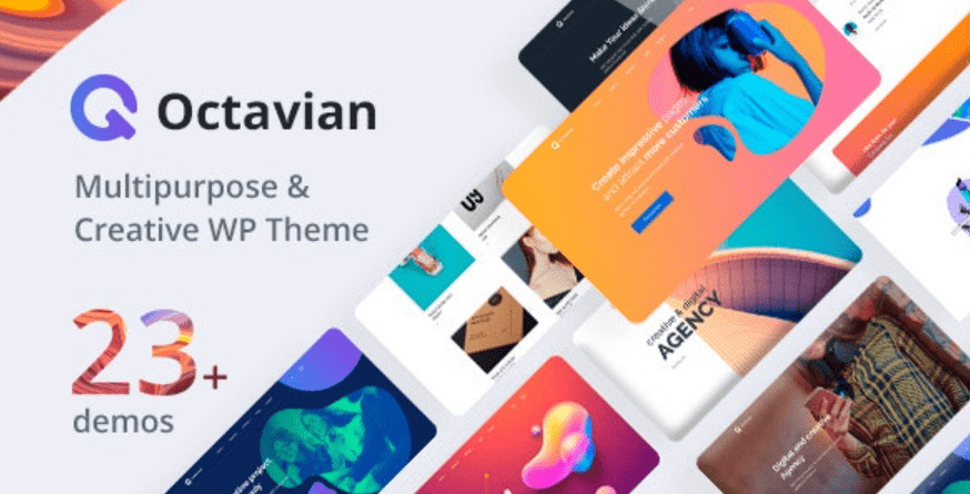 Изображение [Themeforest] Octavian V1.3 - Creative Multipurpose WordPress Theme в посте 202210