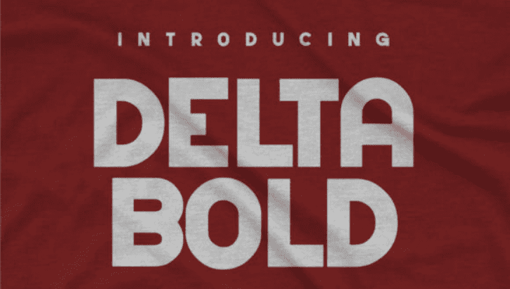 Изображение [Creativefabrica] Delta Bold Font (2021) в посте 238295