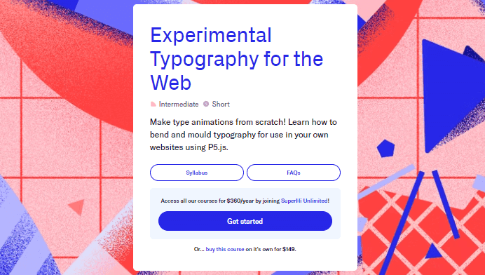 Изображение [superhi] Экспериментальная типографика для Веба (2022) в посте 252448