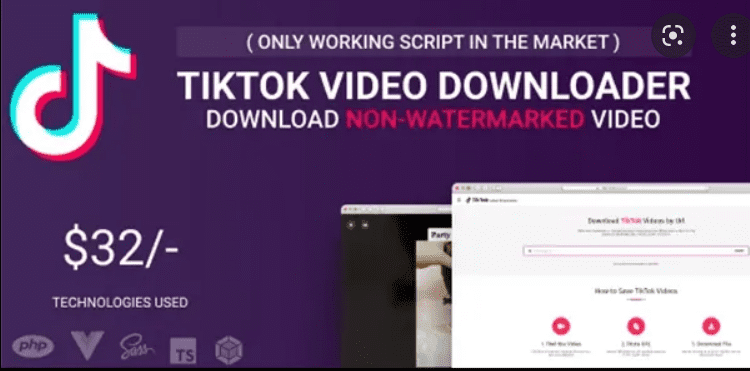 Изображение [codecanyon] TikTok Video Downloader v2.3.8 NULLED - Without Watermark & Music Extractor (2021) в посте 286276