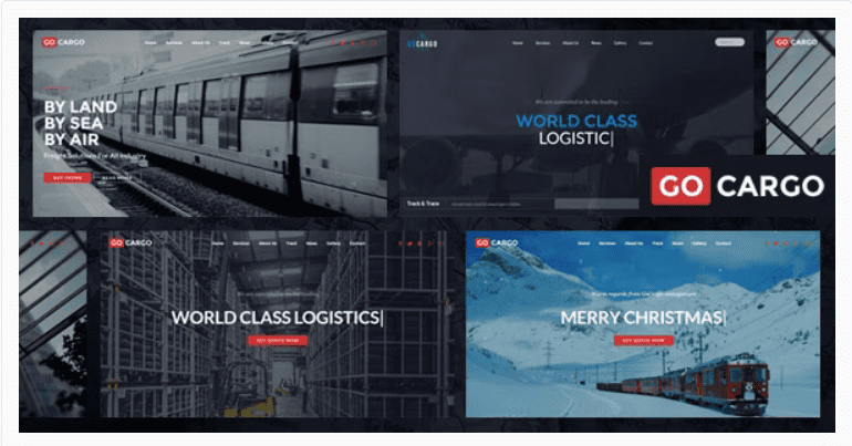 Изображение [Themeforest] GoCargo v1.9.2 - тема WordPress для грузовых, логистических и транспортных компаний (2020) в посте 288242