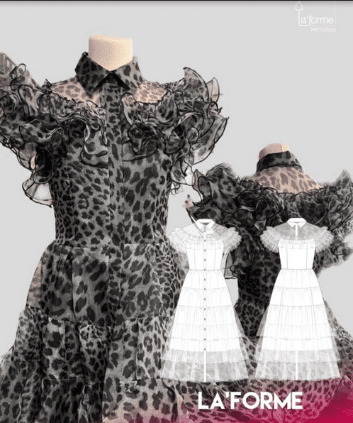 Изображение [LaForme] [Шитьё] Платье 0475, размеры 42-52, рост 164 (2023) в посте 304986