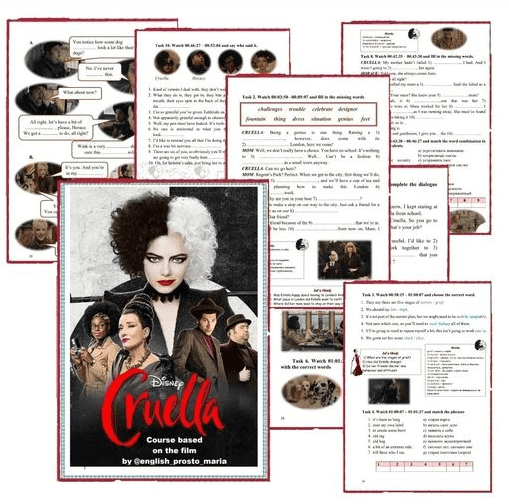 Изображение [English_prosto_maria] Workbook по фильму Cruella (2022) в посте 306049