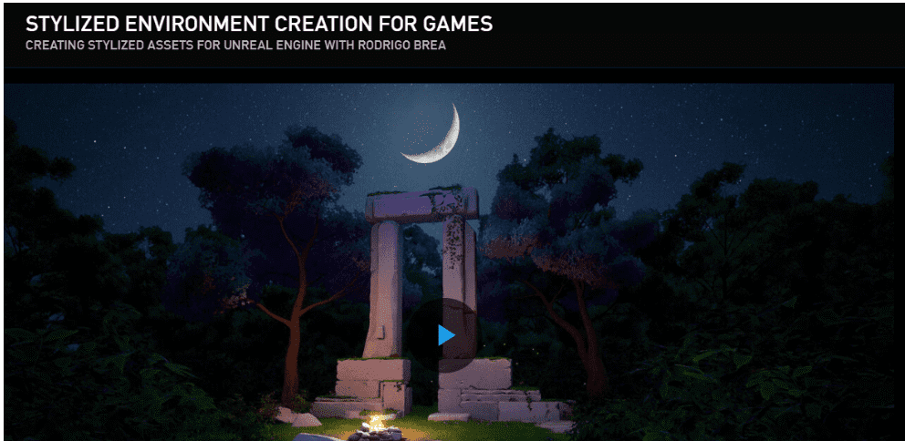 Изображение [TheGnomonWorkshop, Rodrigo Brea] Stylized Environment Creation for Games (2023) в посте 317880