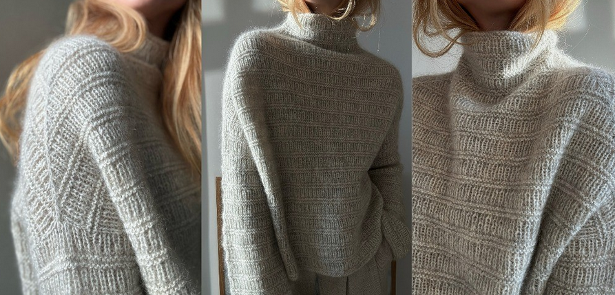 Изображение [My Favourite Things] [Вяжи.ру] Стильный свитер Sweater No.28 (2023) в посте 357441