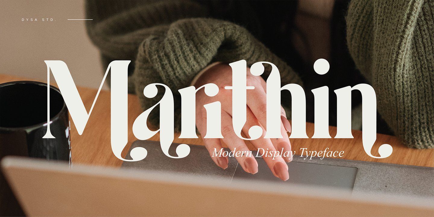 Изображение [Myfonts] Marithin Font (2021) в посте 242371