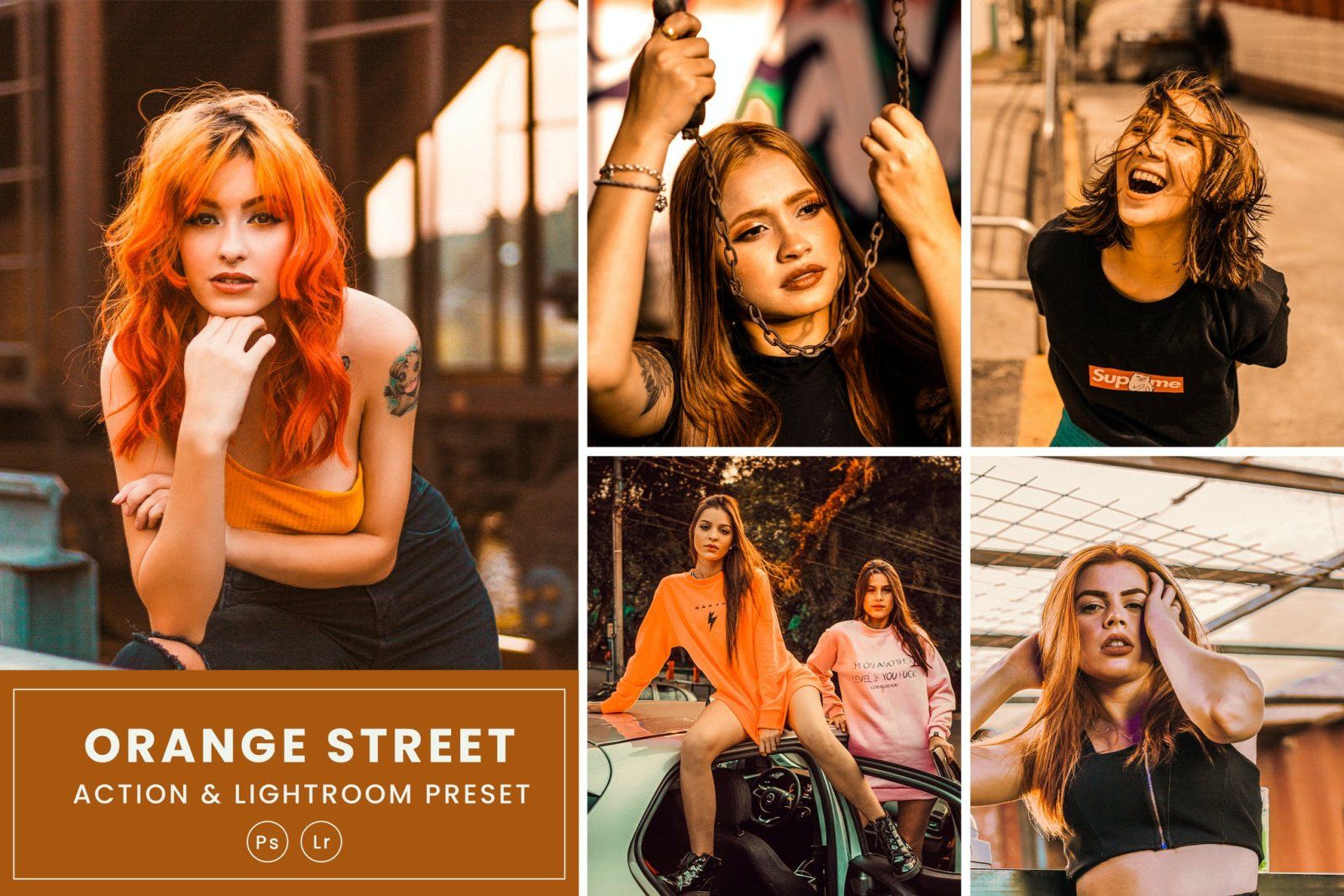Изображение [Elements.Envato] Orange Street Action & Lightrom Presets (2021) в посте 246872