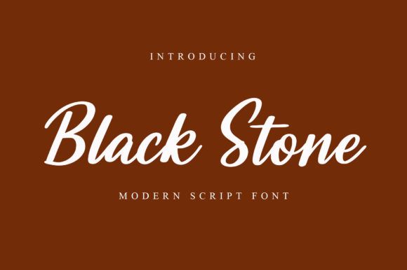 Изображение [Creativefabrica] Black Stone Font (2021) в посте 246391