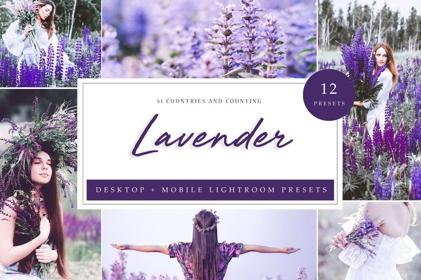 Изображение [Elements.Envato] Lightroom Presets – Lavender (2021) в посте 246160