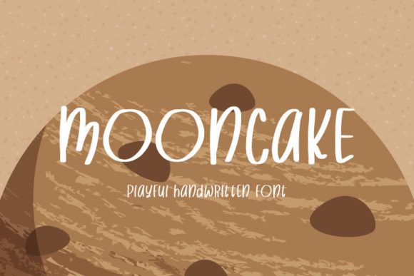 Изображение [Creativefabrica] Mooncake Font (2021) в посте 245891