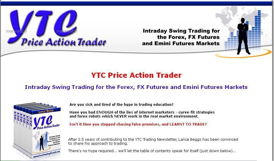 Изображение [Lance Beggs (Ланс Бегс)] YTC Price Action Trader (Внутридневная свинговая торговля на рынках Forex) в посте 199197