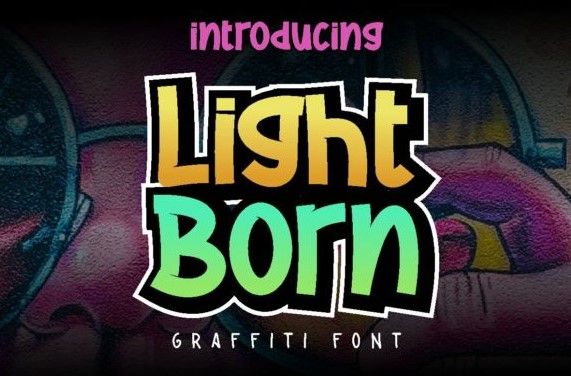 Изображение [Creativefabrica] Light Born Font в посте 203697