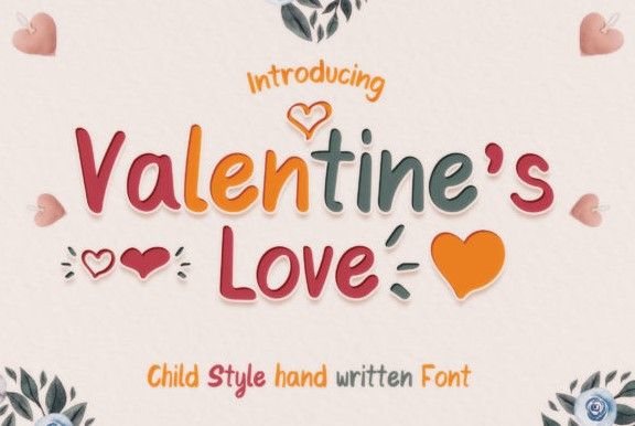 Изображение [Creativefabrica] Valentine’s Love Font в посте 203701
