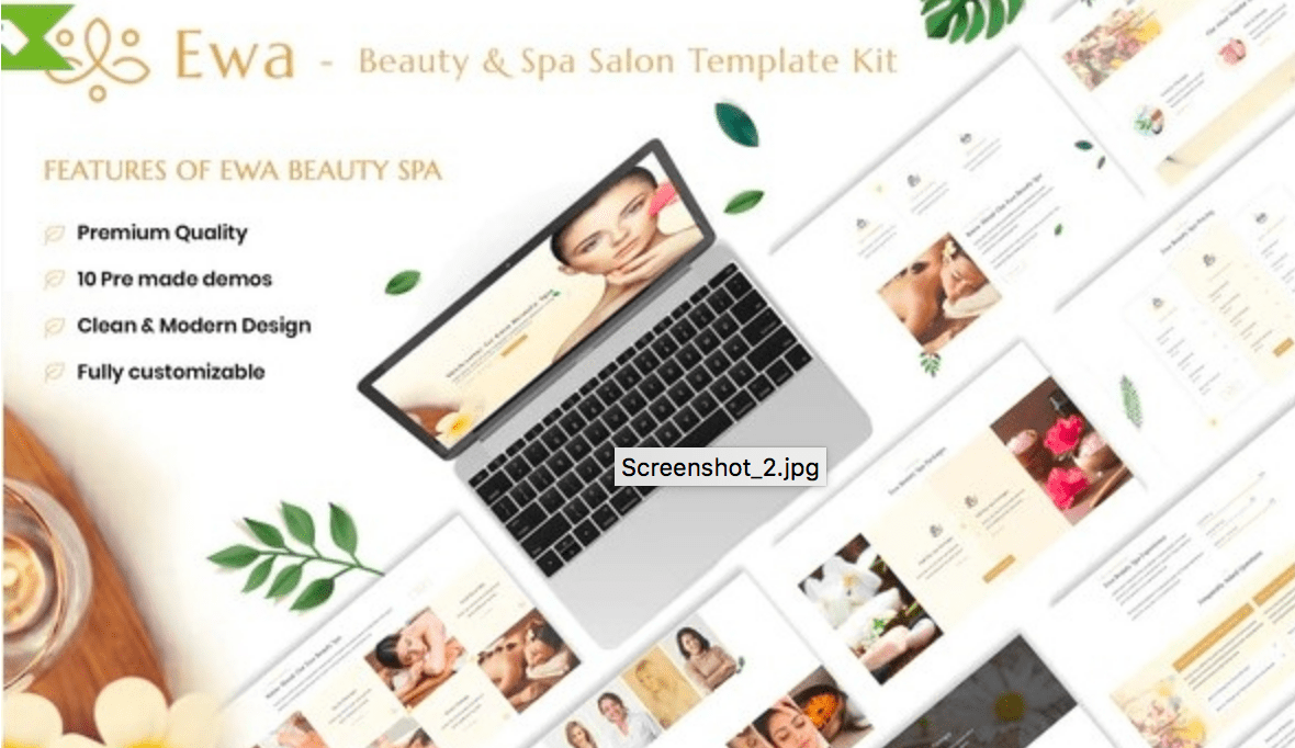 Изображение [Themeforest] Ewa - Beauty & Spa Salon Elementor Template Kit в посте 220179