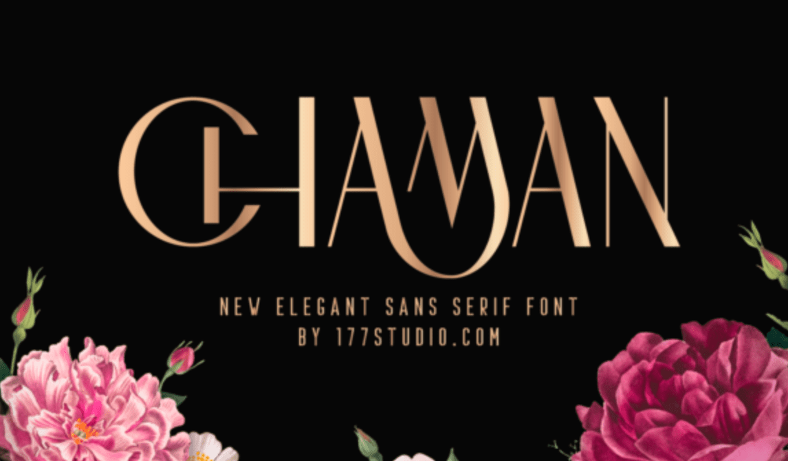 Изображение [Creativefabrica] Chaman Elegant Font в посте 220183