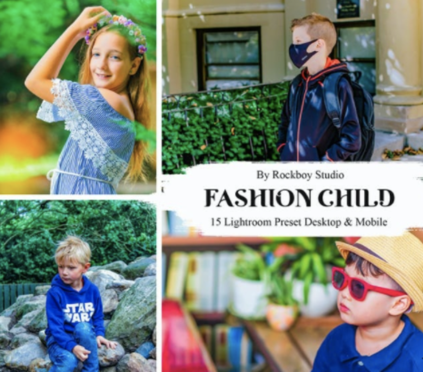 Изображение [Rockboy Studio] 15 Fashion Child Lightroom Presets (2021) в посте 242365